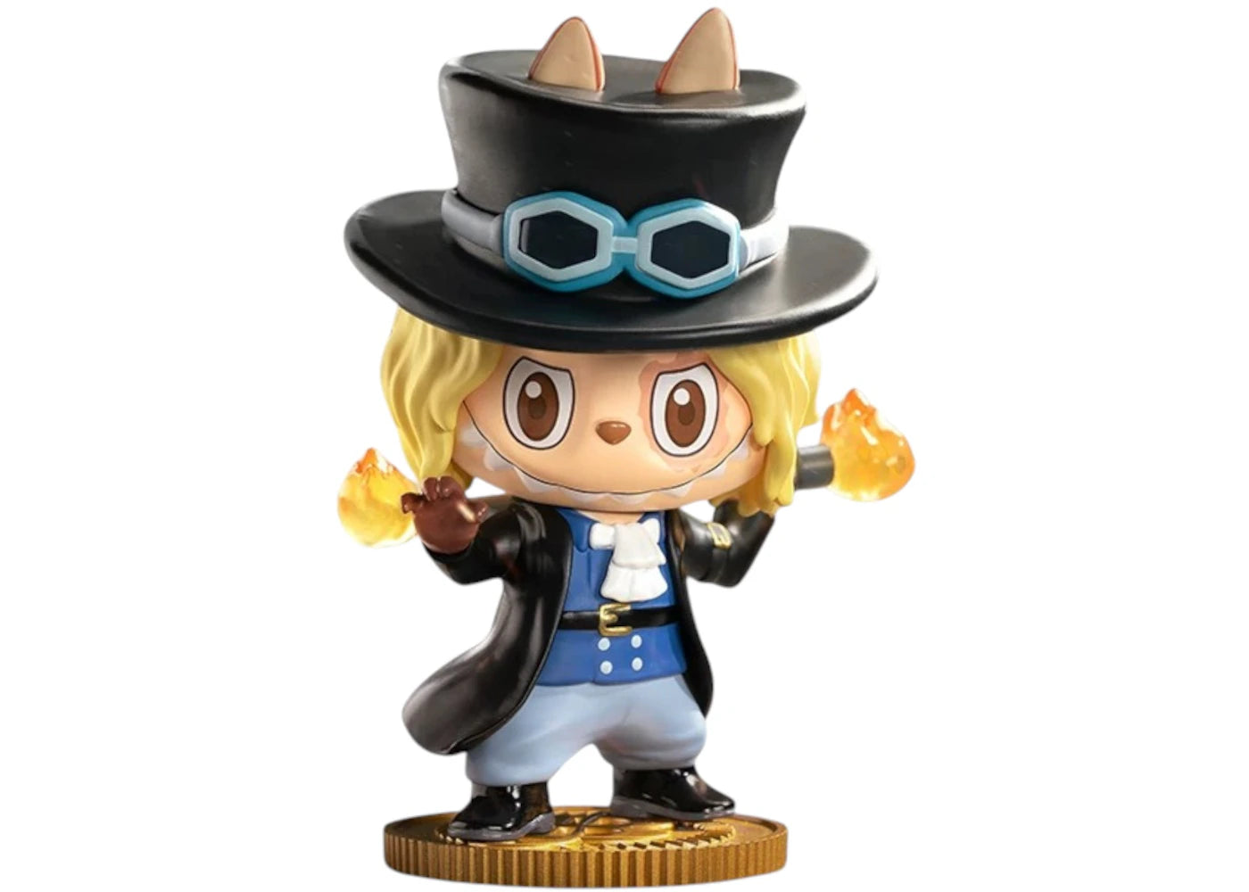 Pop Mart Labubu The Monsters x One Piece Series Sabo Figure-
