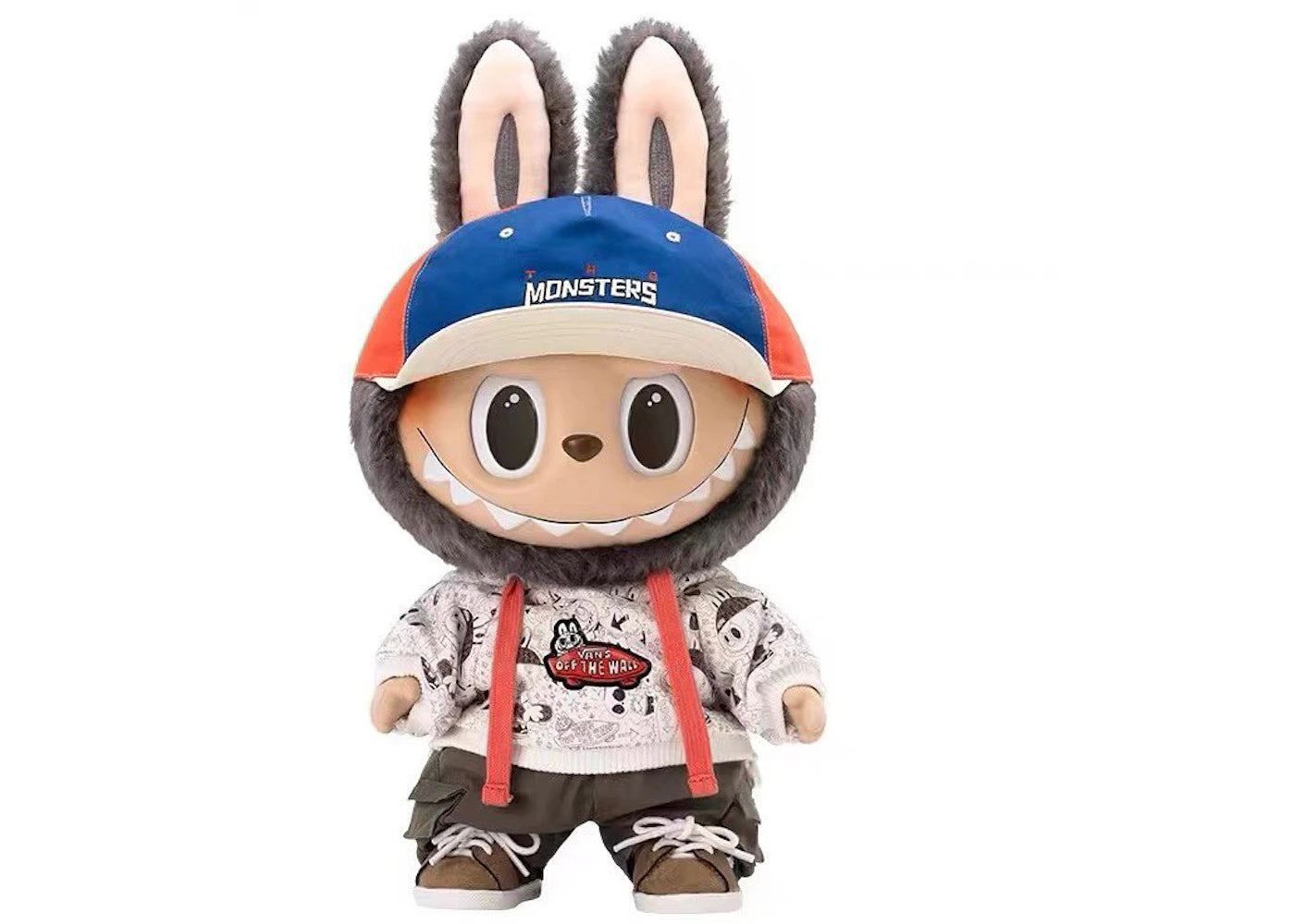 Pop Mart Labubu The Monsters x Vans Oldskool Monsters Forever Vinyl Plush Doll-