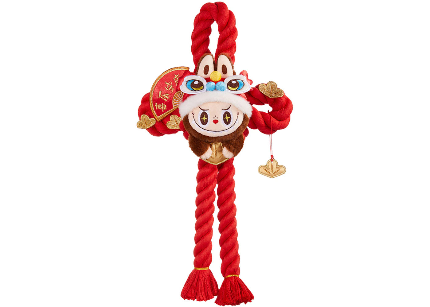 Pop Mart Labubu Wealthy Snake's New Year Celebration Series Plush Door Decoration-