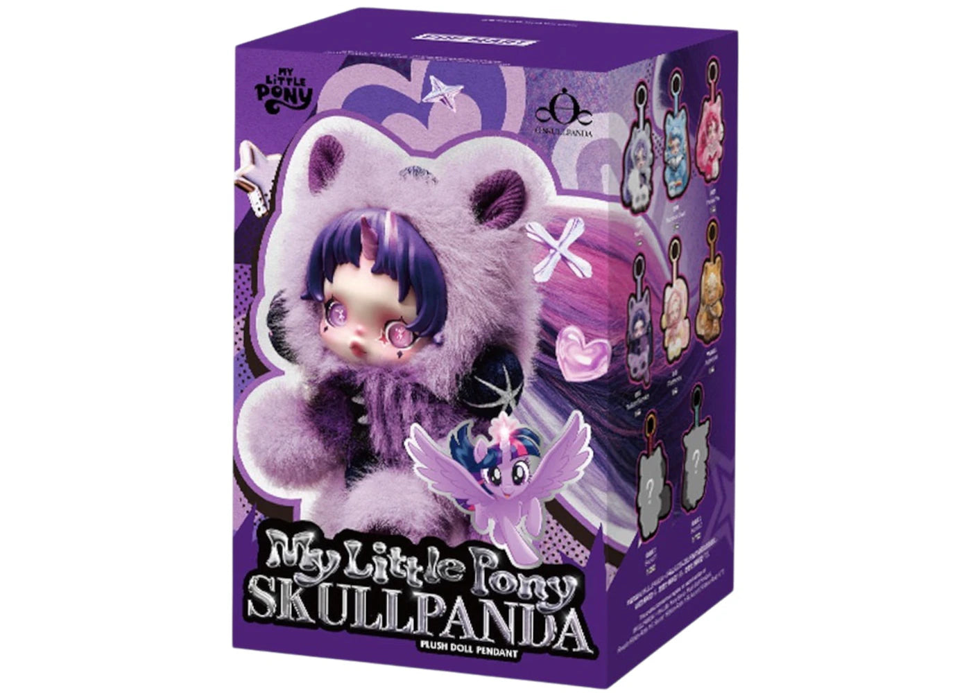 Pop Mart Skullpanda x My Little Pony Series Plush Doll Pendant Single Blind Box - main view