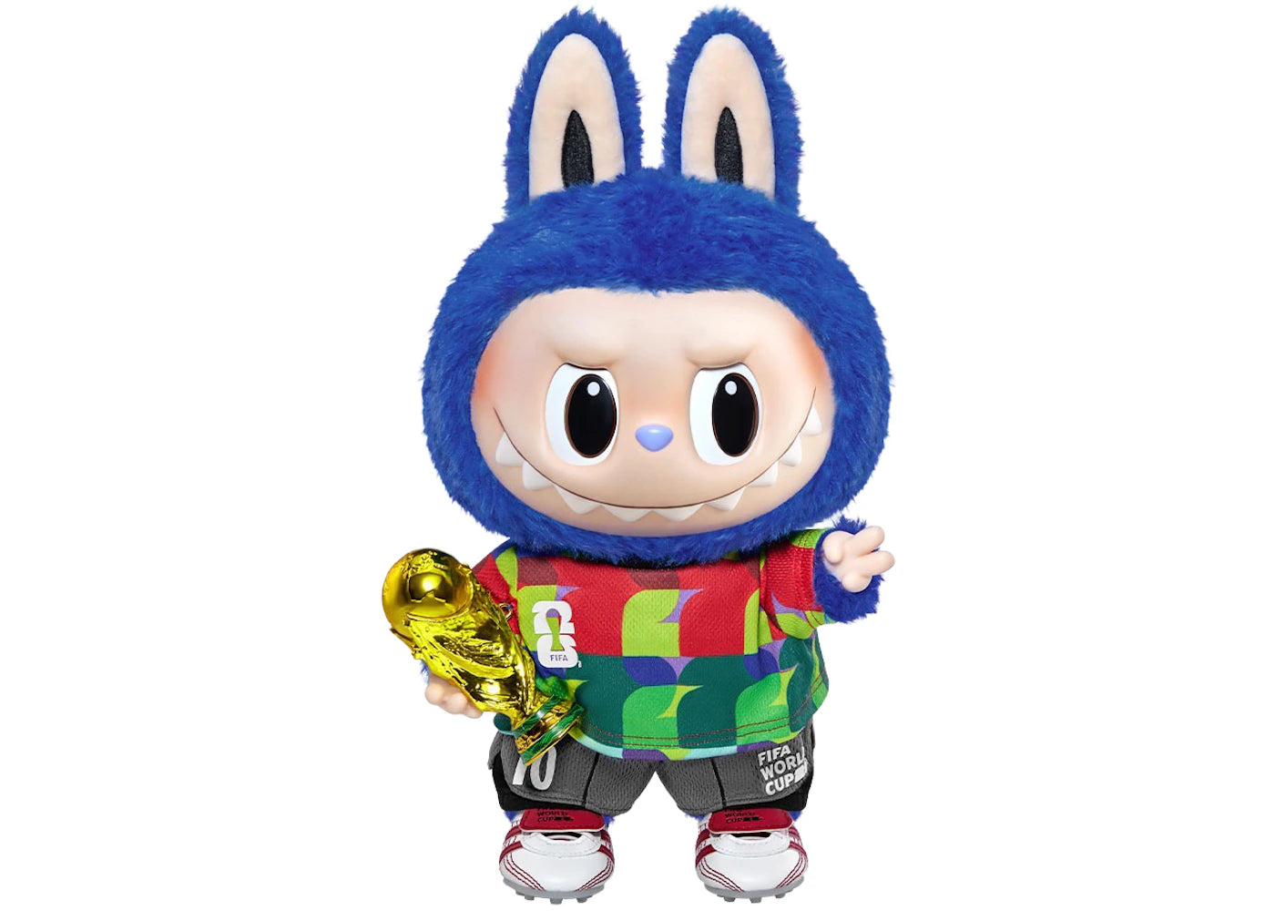 Pop Mart THE MONSTERS x FIFA SERIES Labubu Catch the Win Vinyl Plush Doll - main view