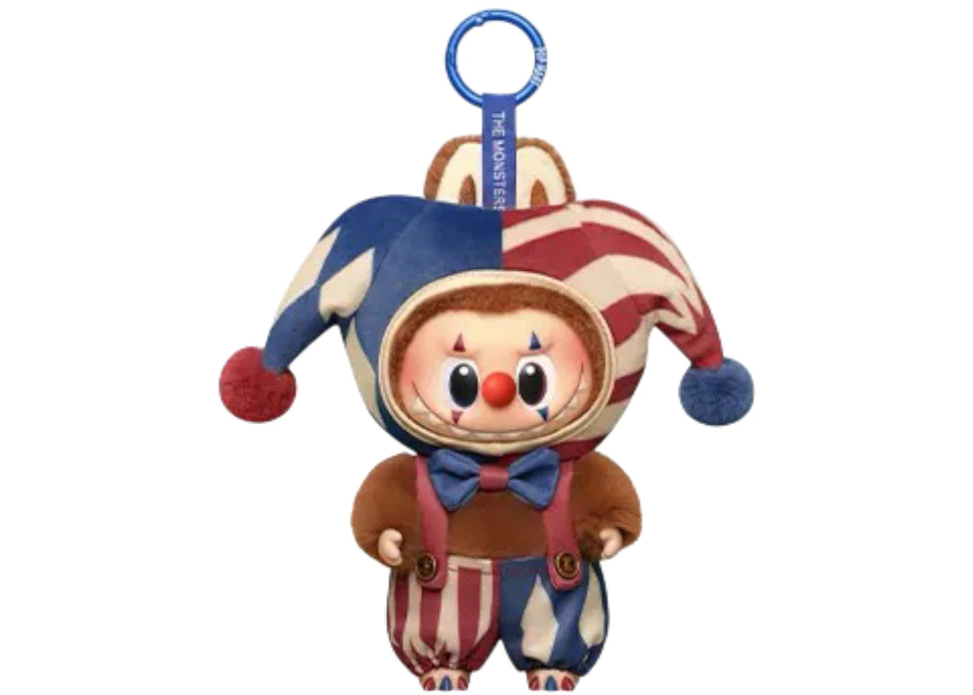 Pop Mart WHY SO SERIOUS Series Labubu Juggling Clown Vinyl Plush Pendant - main view
