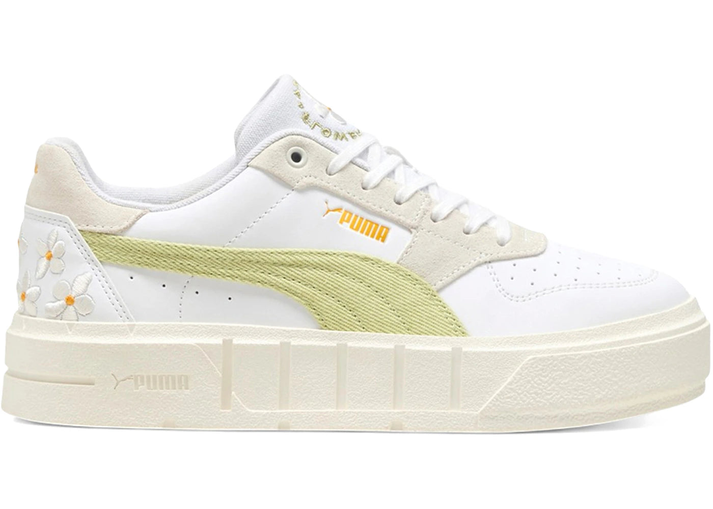 Puma Cali Court-Embroidery Pistachio Green (Women's)