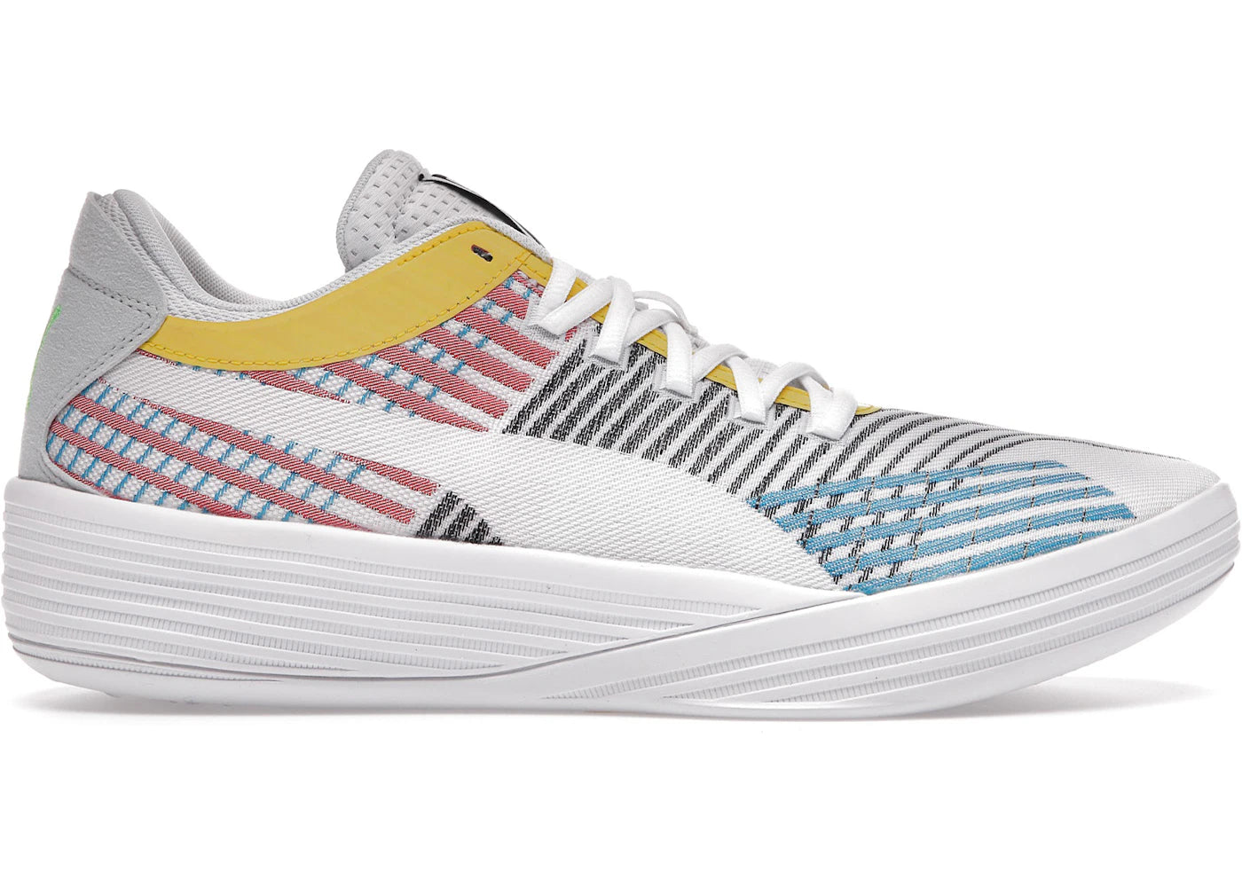 Puma Clyde All-Pro-White Blue Atoll
