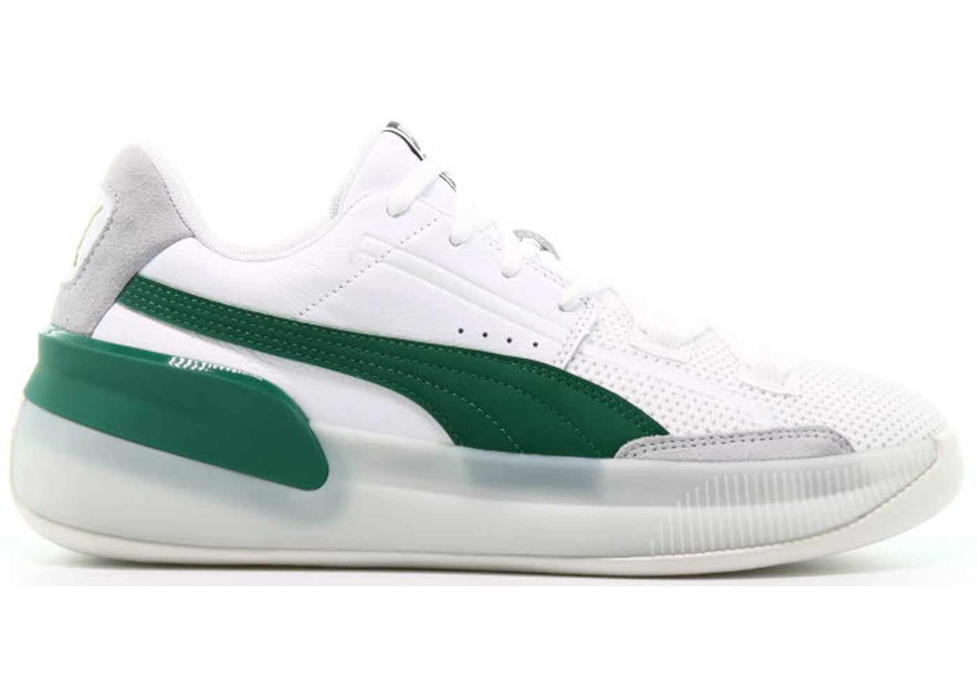 Puma Clyde Hardwood-White Green