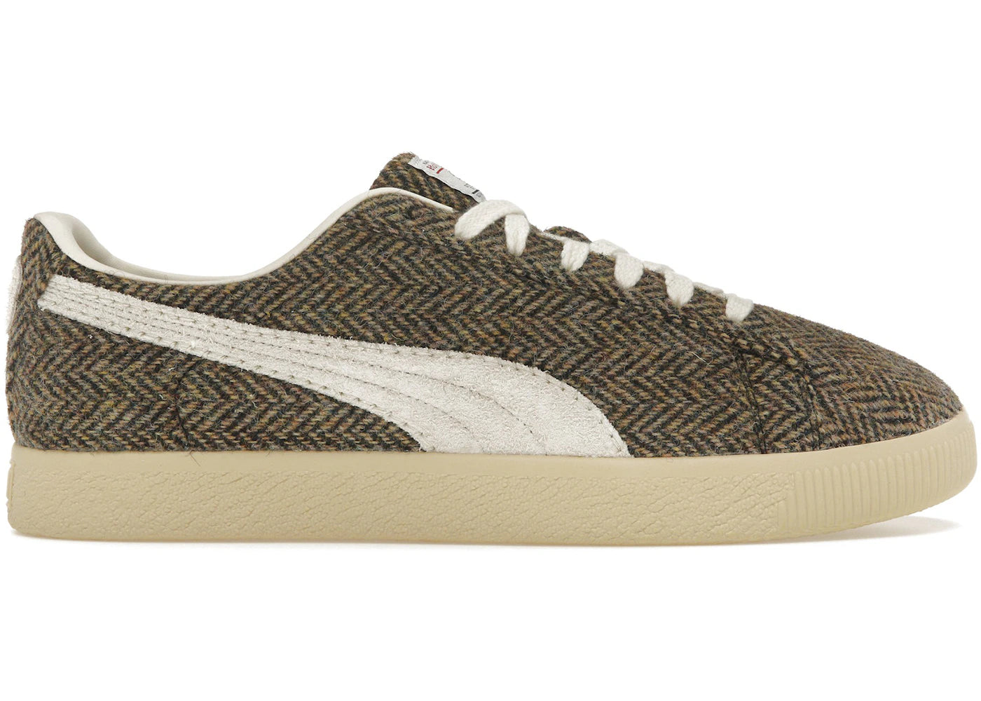 Puma Clyde-Harris Tweed Chamomile Sugared Almond