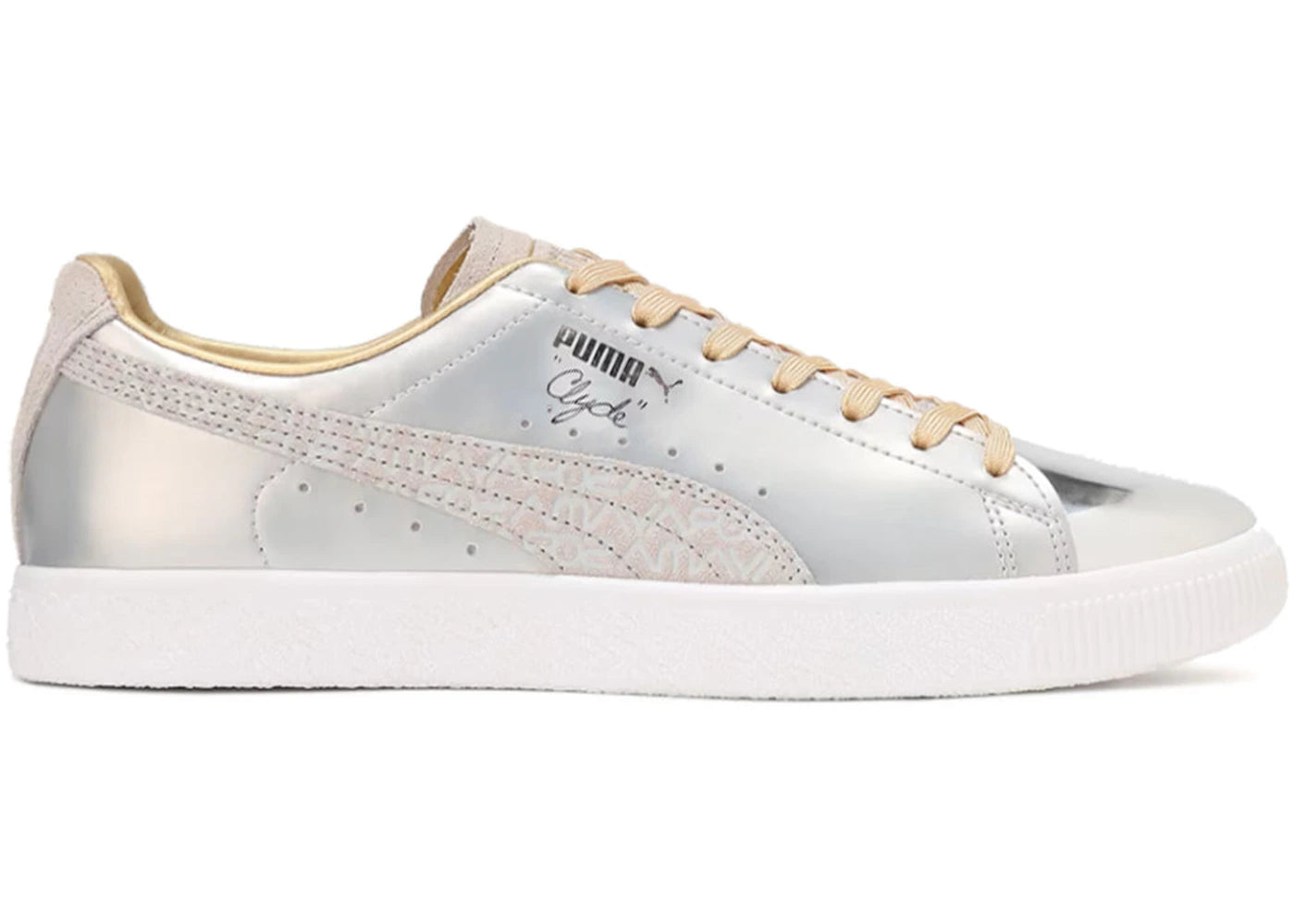 Puma Clyde-Sorayama Silver Gold