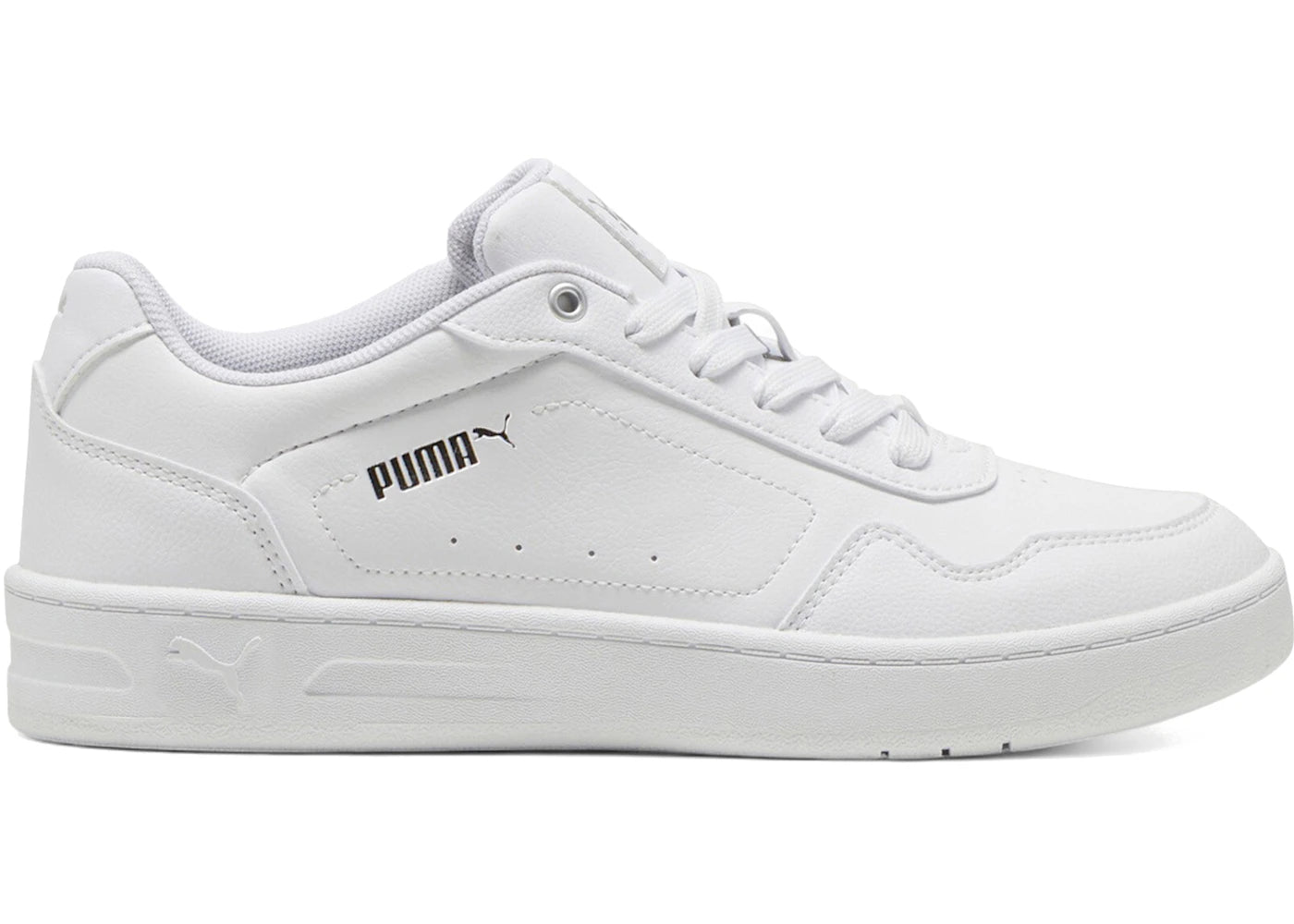 Puma Court Classy-White Silver (Women's)