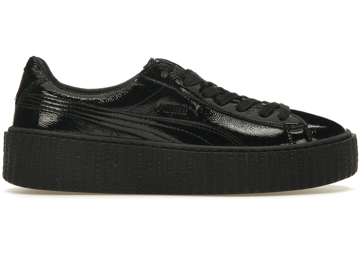 Puma Creeper-Rihanna Fenty Cracked Leather Black (Women's)