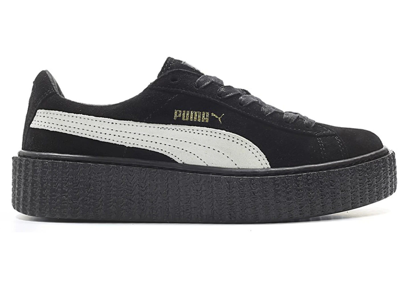Puma Creepers-Rihanna Fenty Black White (Women's)