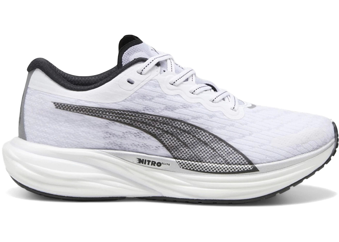 Puma Deviate Nitro 2-White Black (Women's)