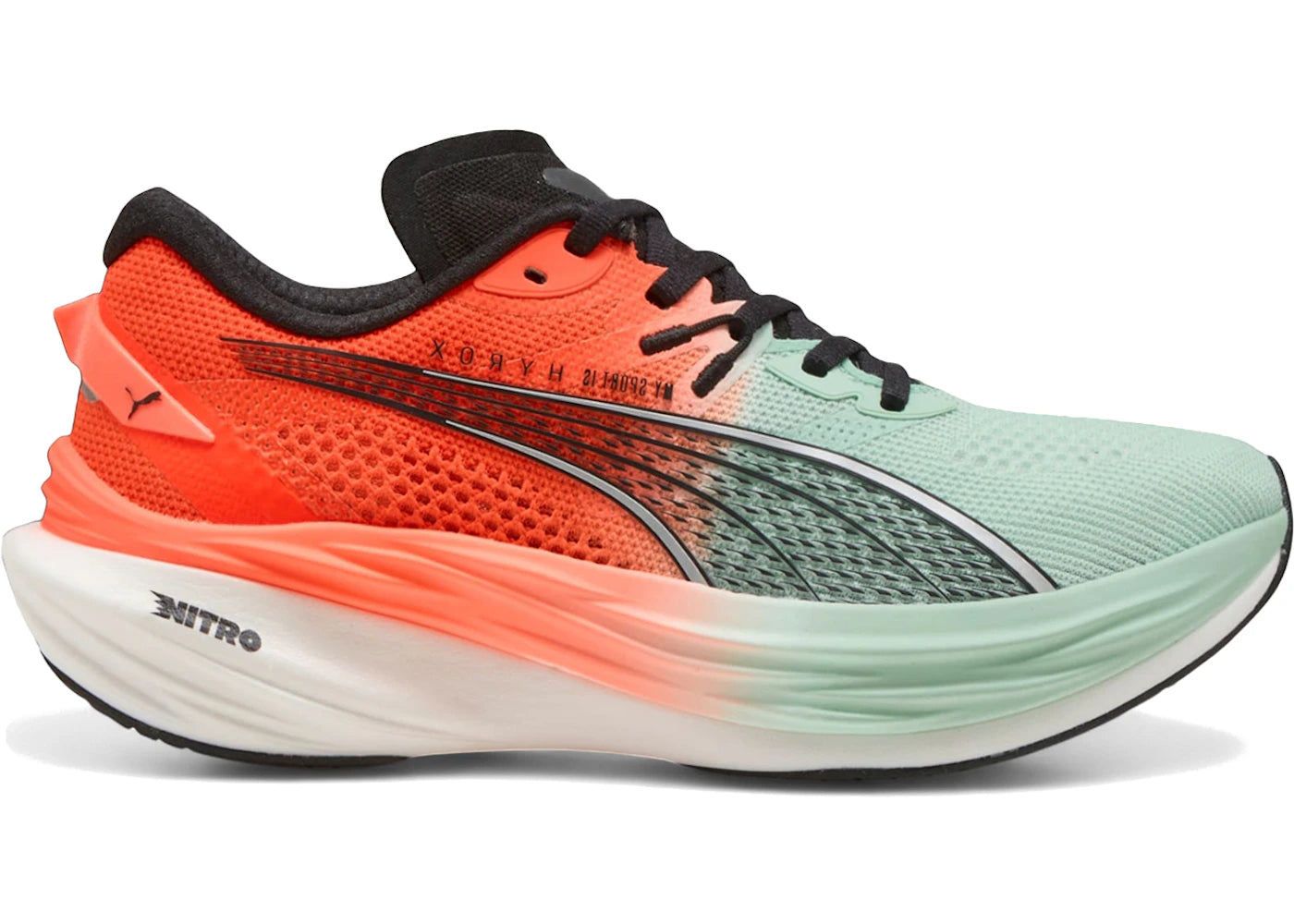 Puma Deviate Nitro 3-HYROX Glowing Red Mint (Women's)