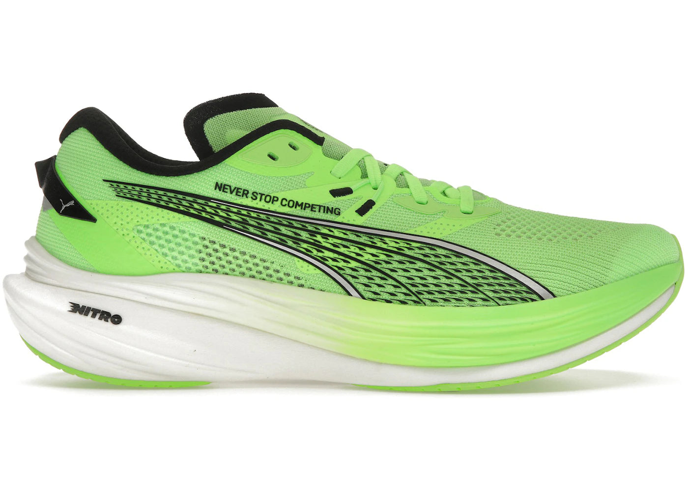 Puma Deviate Nitro 3-HYROX Green Glare
