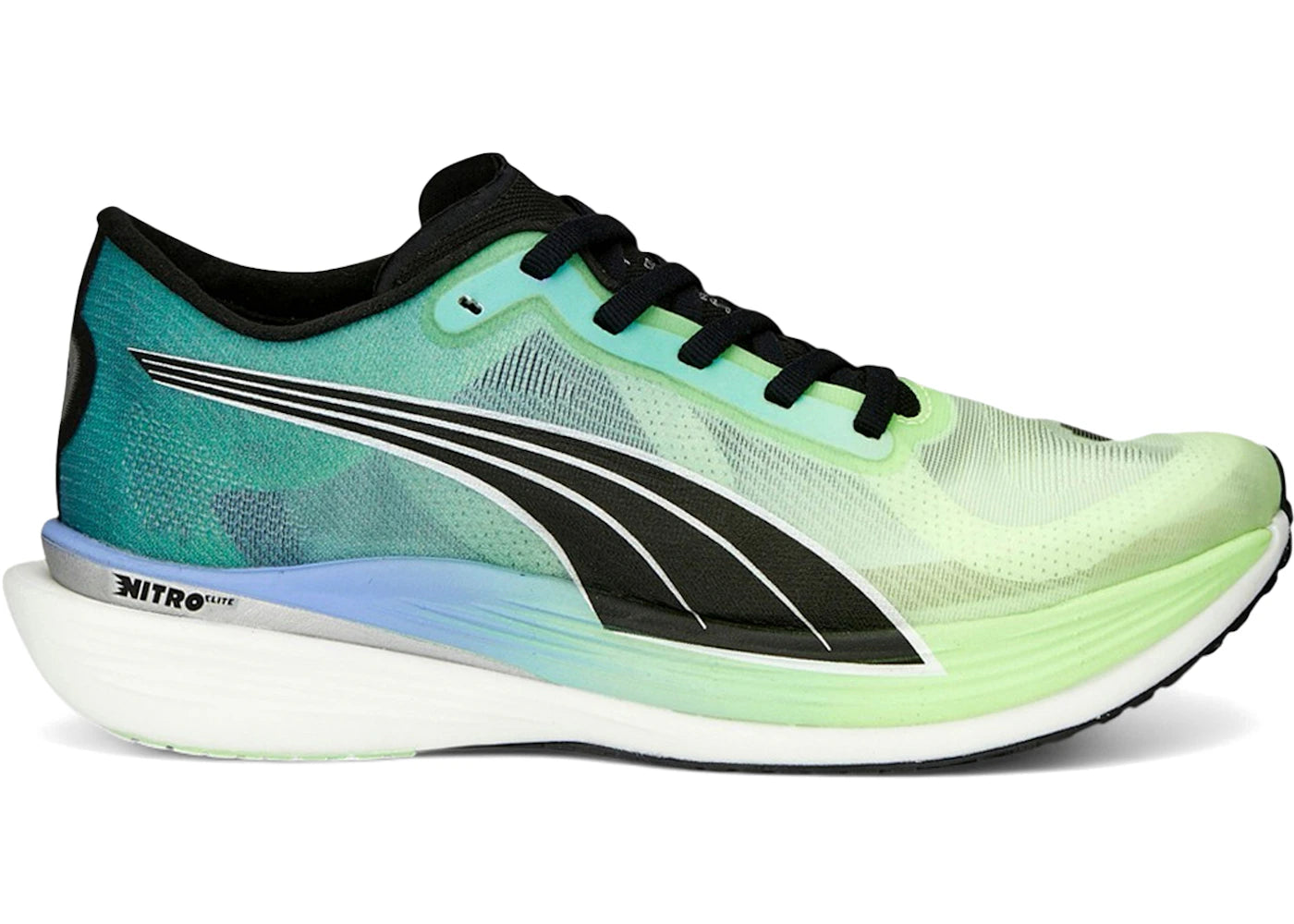 Puma Deviate Nitro Elite 2-Fizzy Lime Royal Sapphire (Women's)