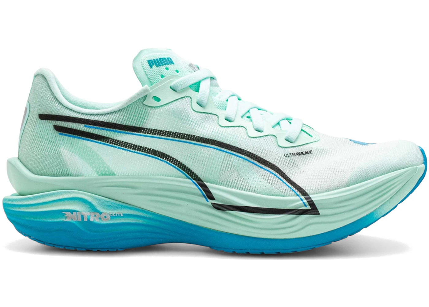 Puma Deviate Nitro Elite 3-Mint Melt Speed Blue (Women's)