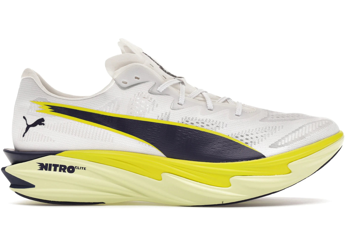 Puma Deviate Nitro Elite 4 White Apple Spritz Lime