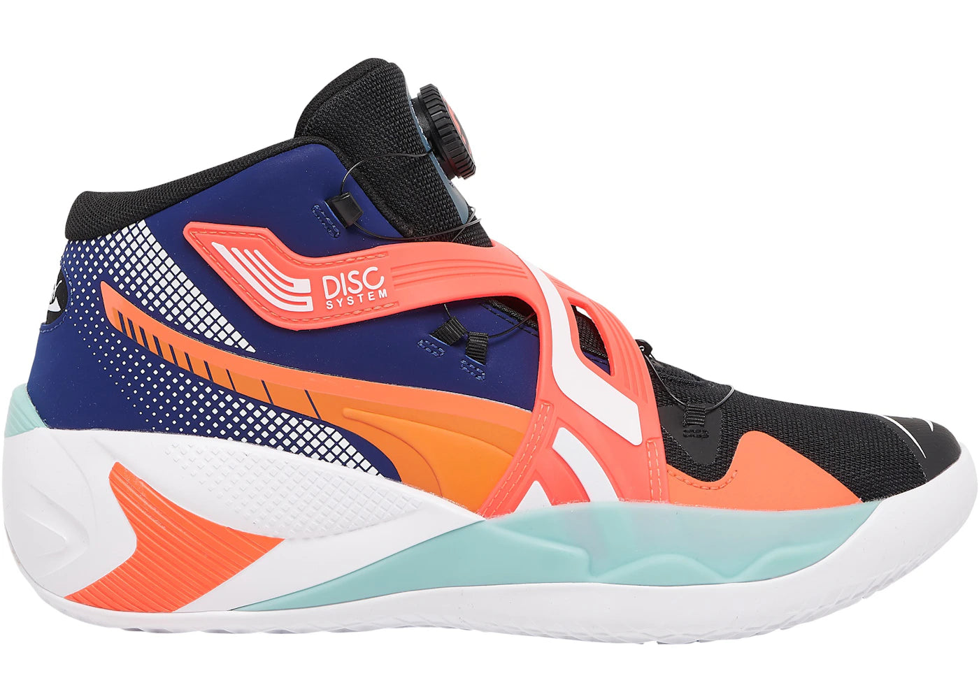 Puma Disc Rebirth-Electro Blue Fiery Coral