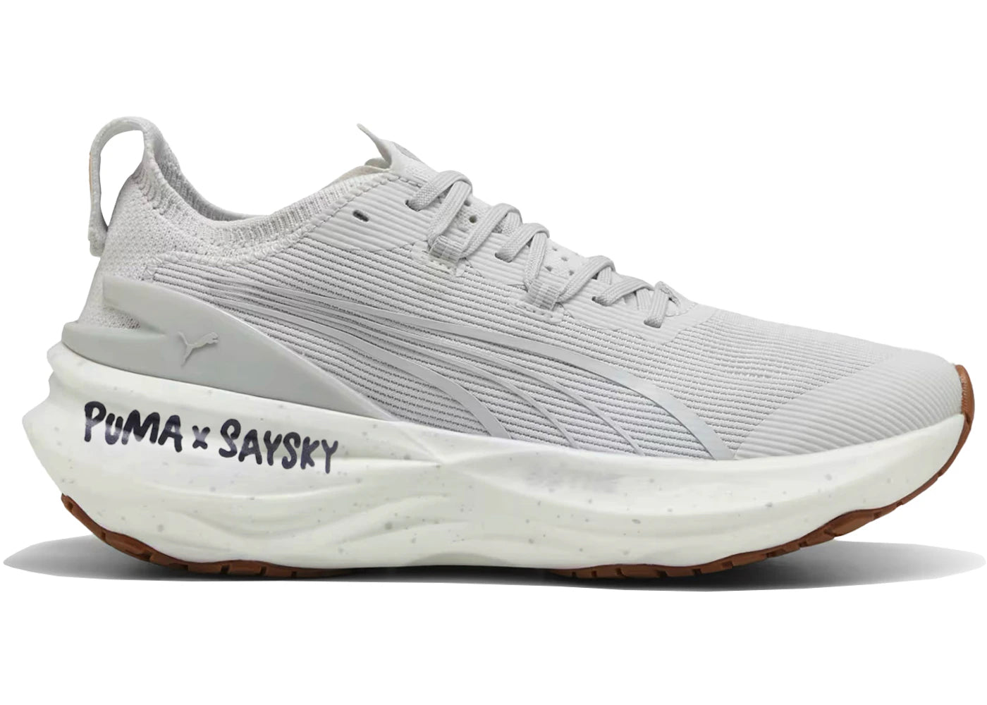 Puma ForeverRun Nitro 2-Saysky Gris Plume (Femme)