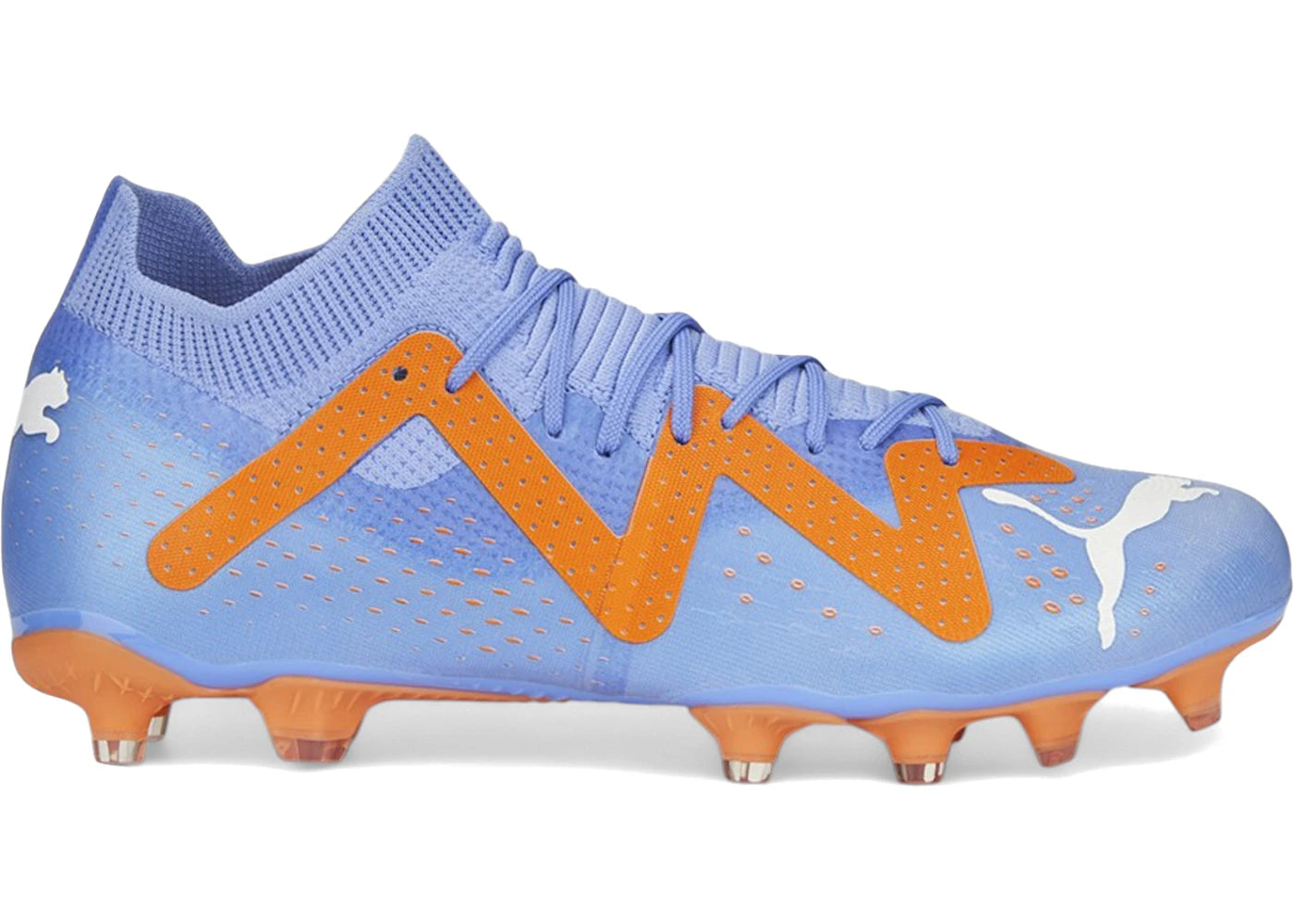 Puma Future Match FG/AG-Bleu Glimmer Ultra Orange (Femme)