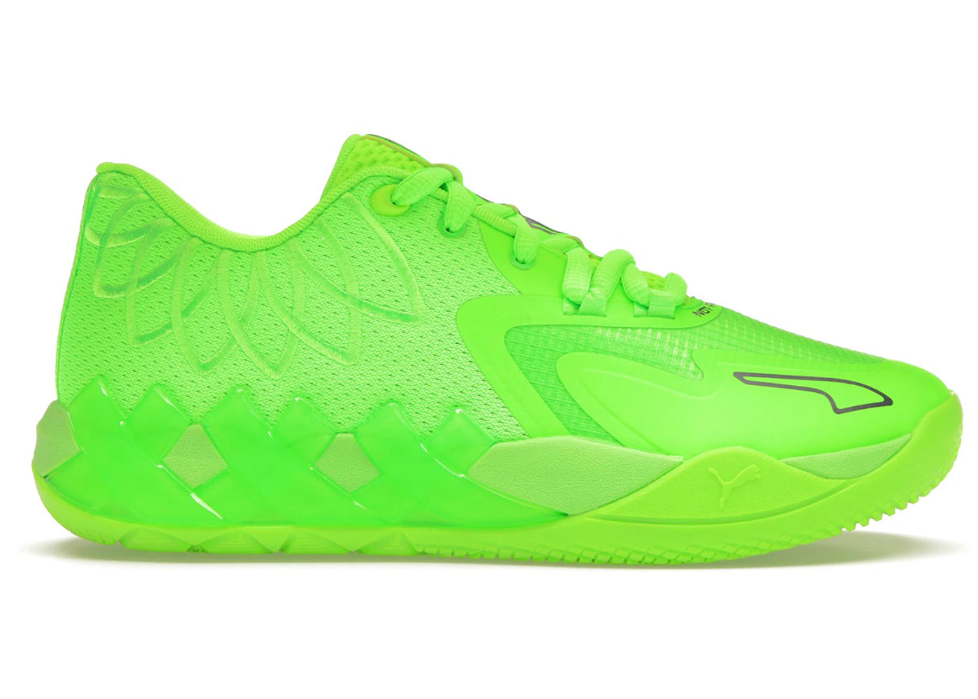 Puma LaMelo Ball MB.01 Lo-Team Color Green Gecko (GS)