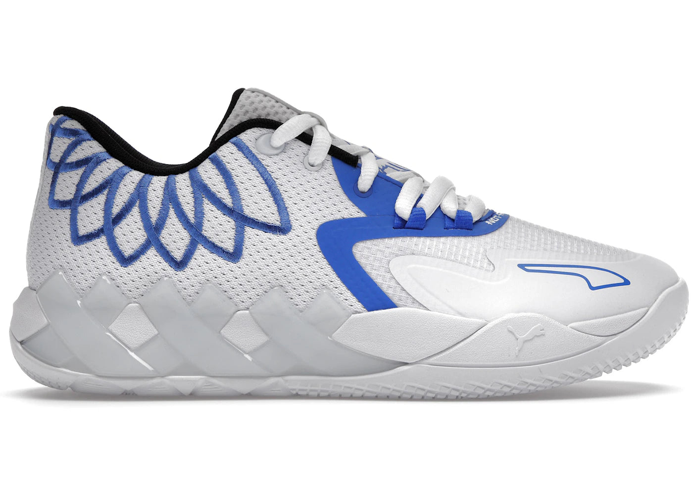 Puma LaMelo Ball MB.01 Lo-Team Colors White Bluemazing