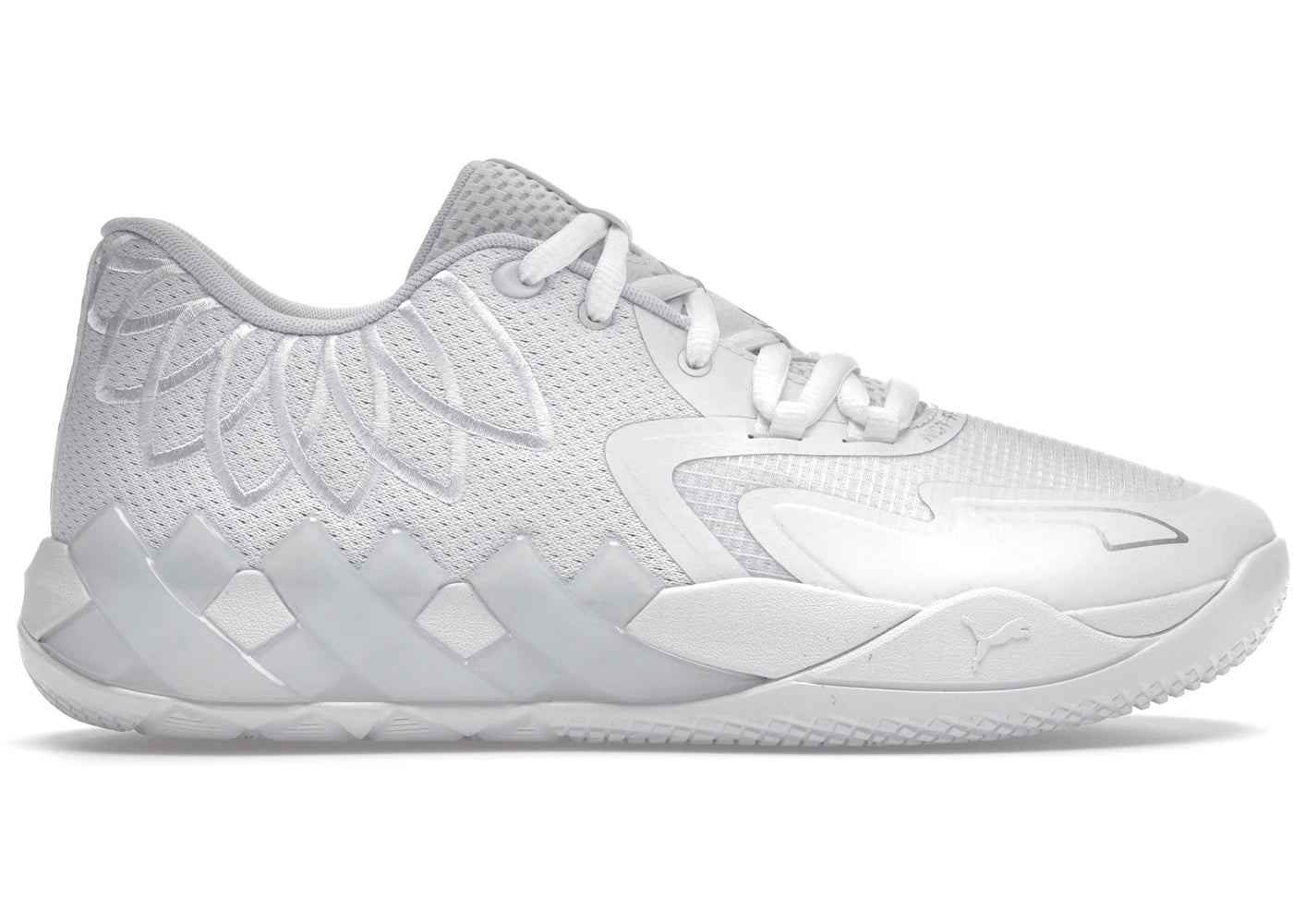 Puma LaMelo Ball MB.01-White Silver