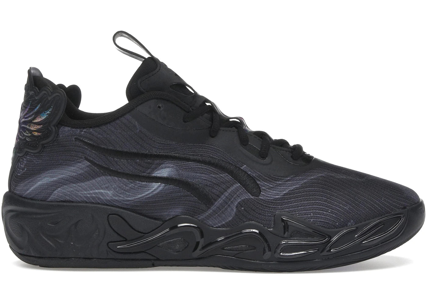 Puma LaMelo Ball MB.04 Lo Team-Black Dark Amethyst