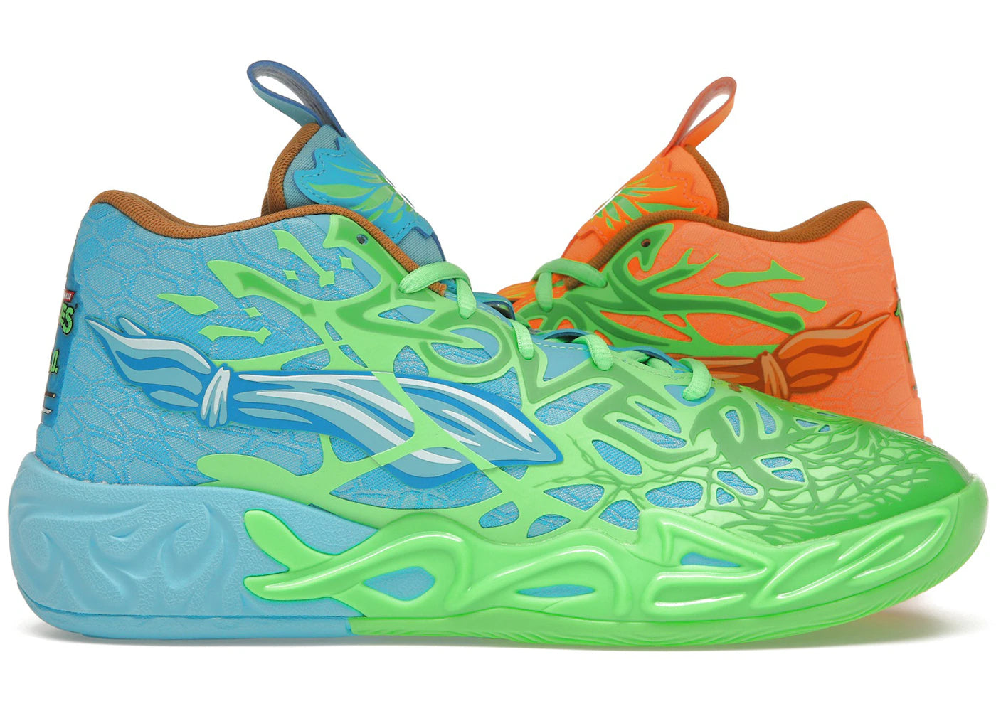 Puma LaMelo Ball MB.04-Teenage Mutant Ninja Turtles Leonardo & Michelangelo