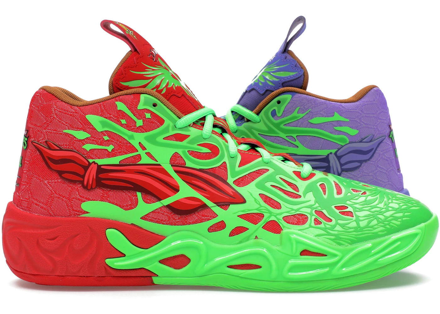 Puma LaMelo Ball MB.04-Teenage Mutant Ninja Turtles Raphael & Donatello