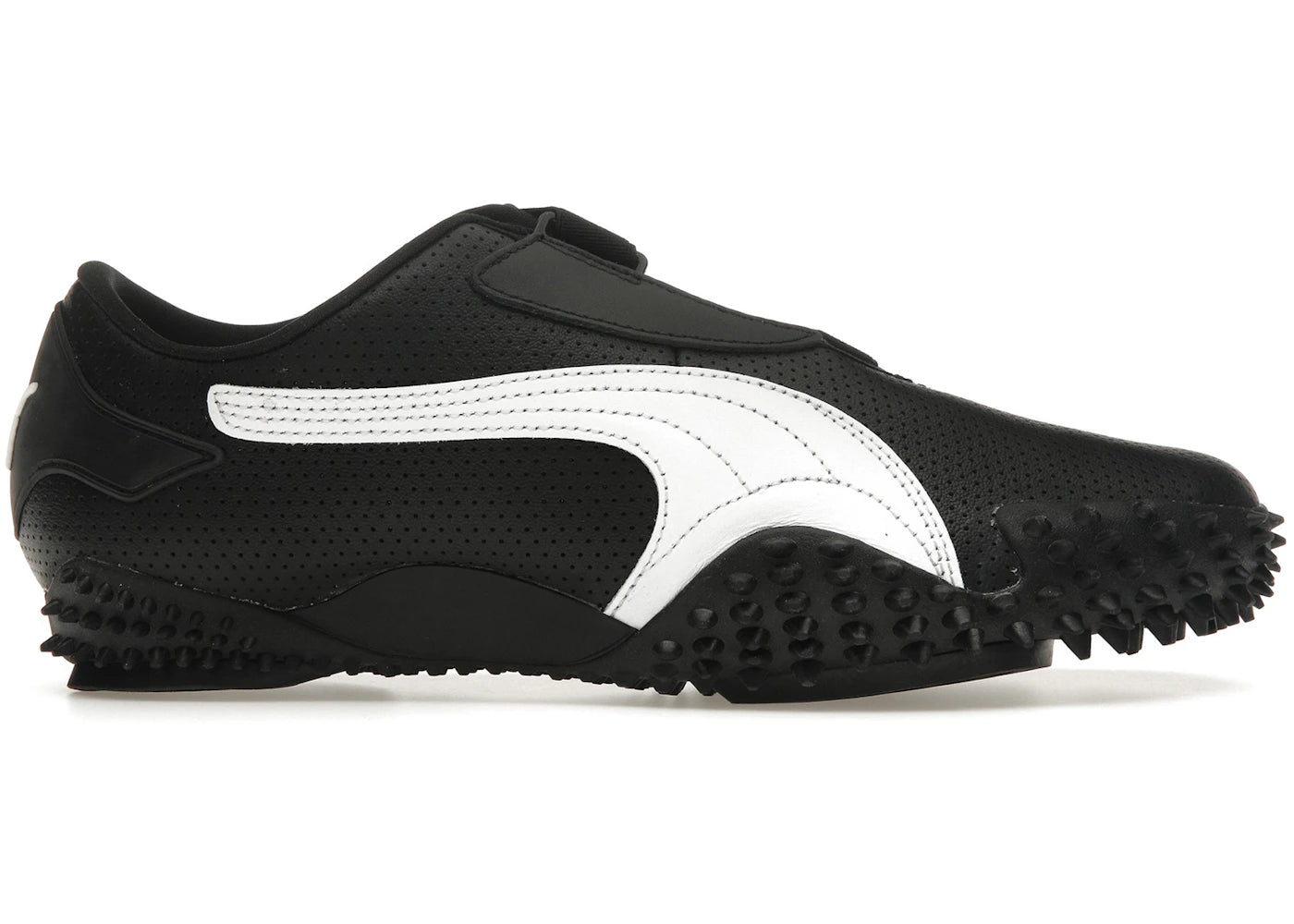 Puma Mostro Perforated Leather-Black White
