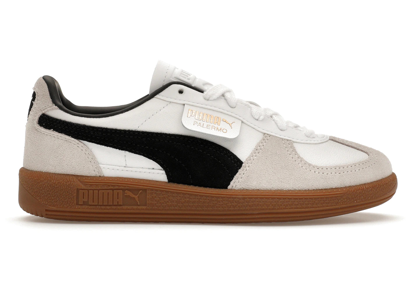 Puma Palermo-White Vapor Grey Gum (Women's)