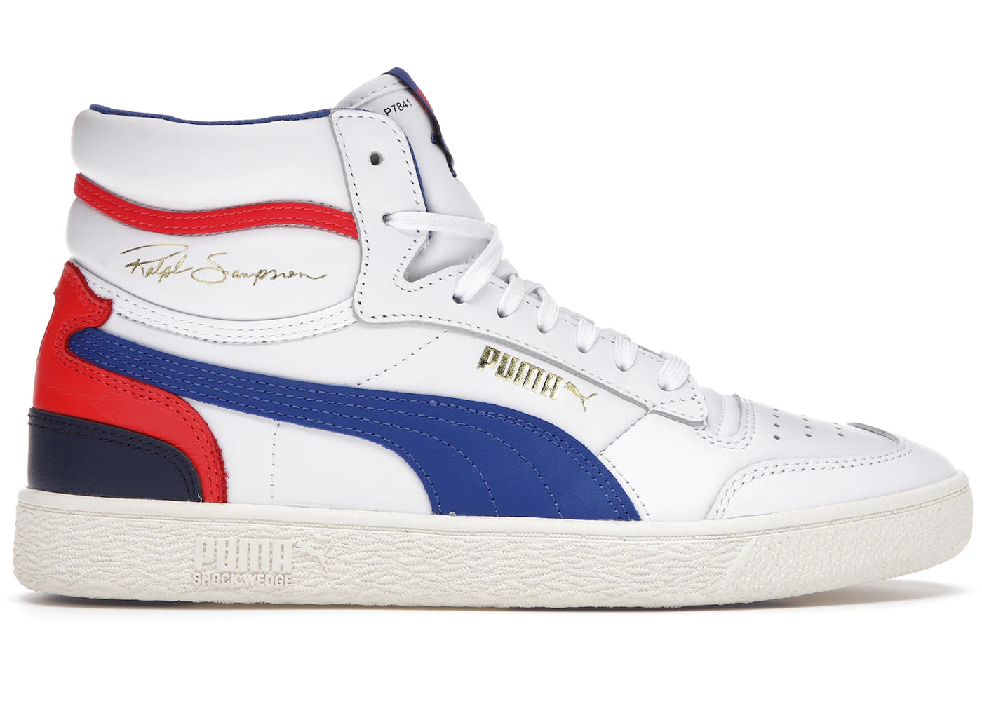 Puma Ralph Sampson Mid OG-White Blue Red