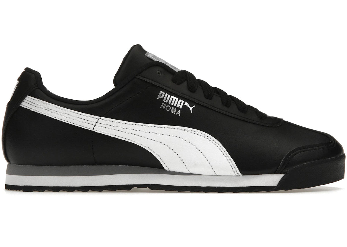Puma Roma Basic Black-White-Puma Silver - main view