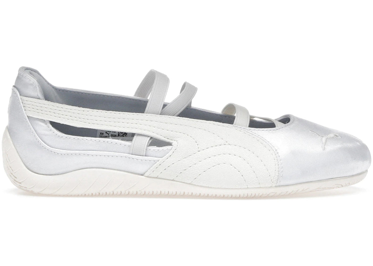 Puma Speedcat Ballet Silver Mist Warm White Satin - main view