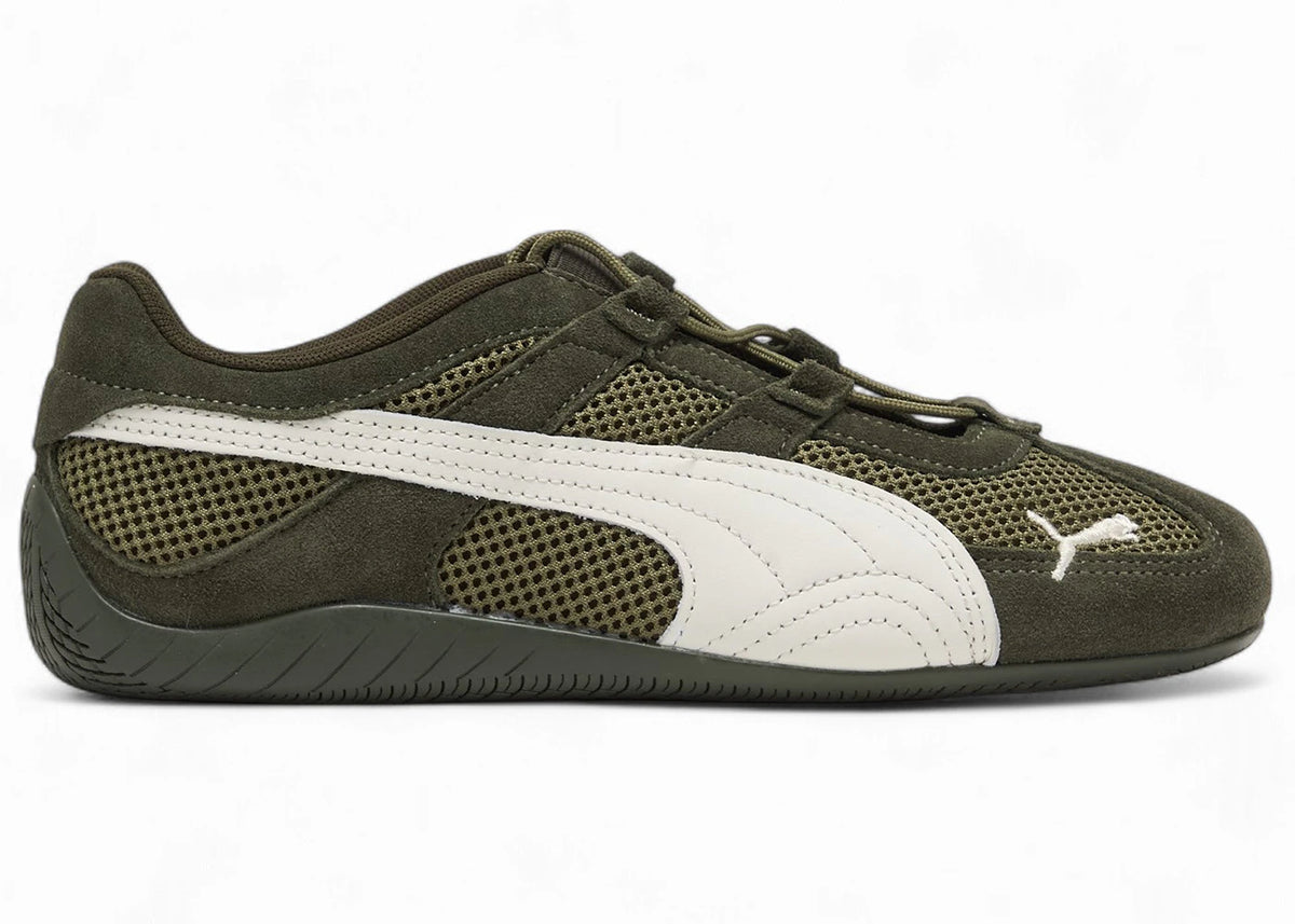 Puma Speedcat Go Dark Olive Warm White - main view