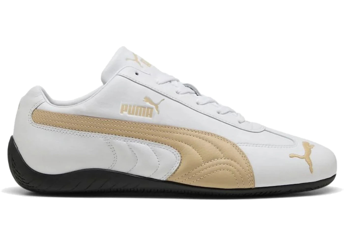 Puma Speedcat Leather-White Toasted Almond