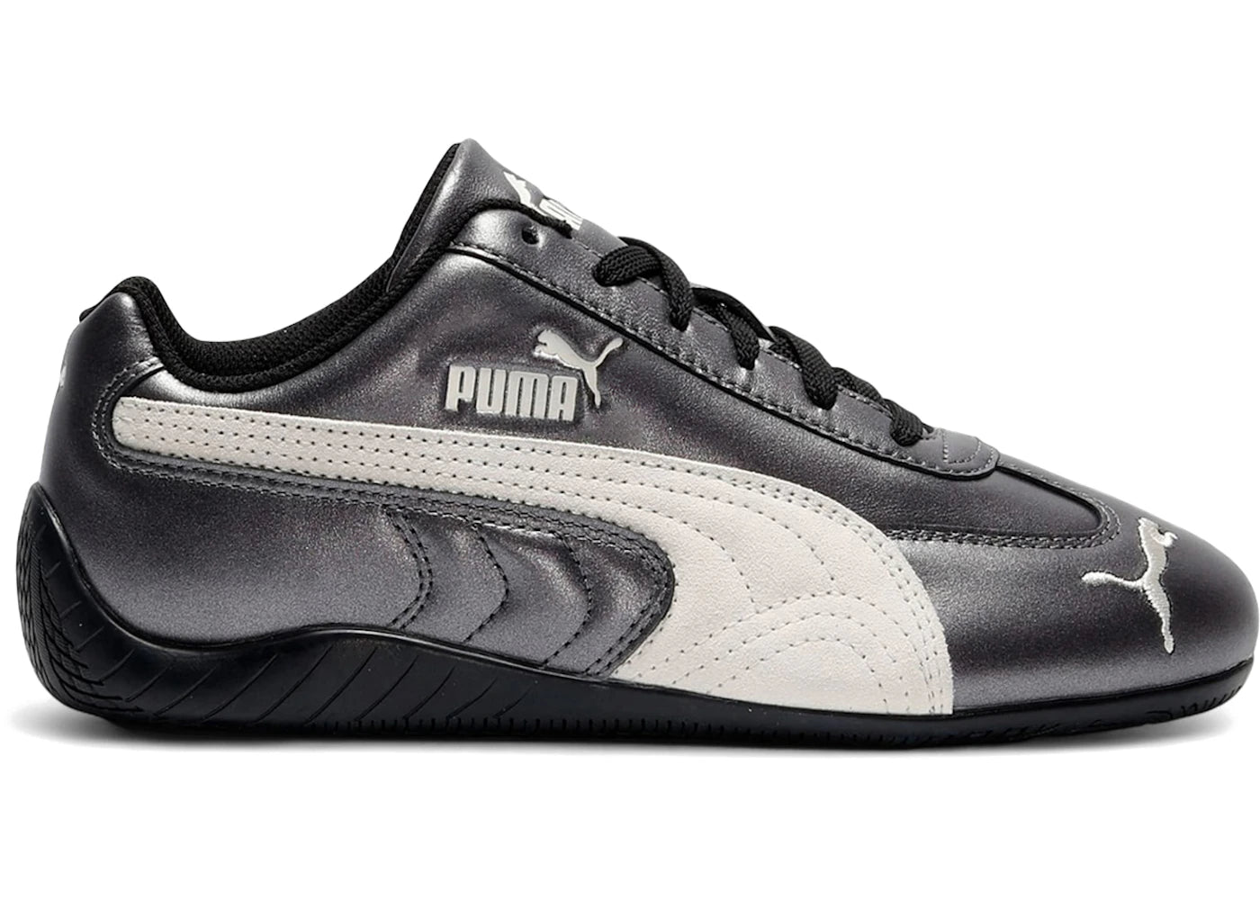 Puma Speedcat - Noir métallisé et blanc chaud (Femme)