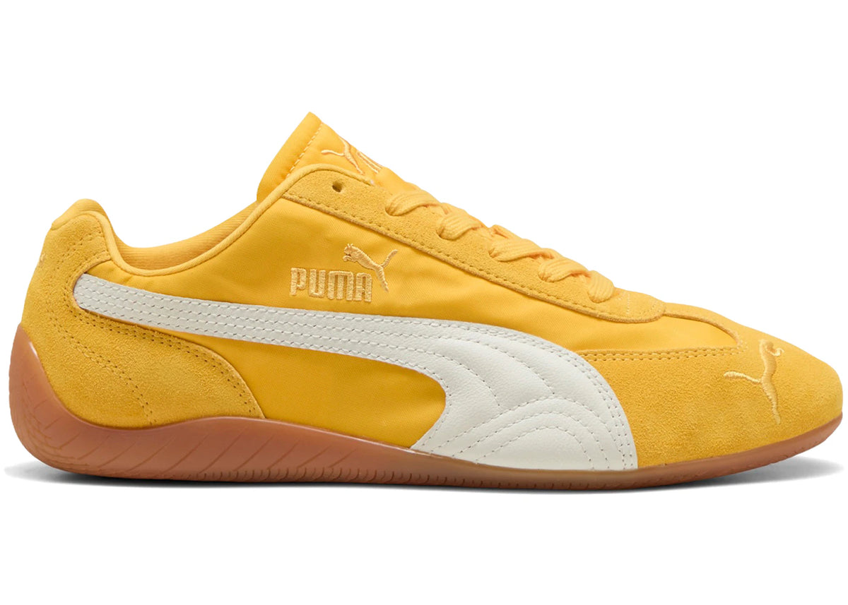Puma Speedcat Nylon Yellow Sizzle White - main view