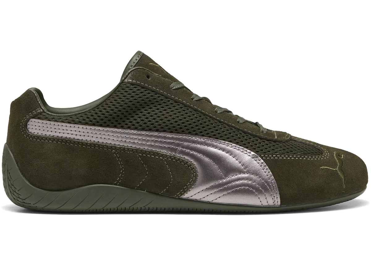 Puma Speedcat Premium Dark Olive Matte Silver - main view