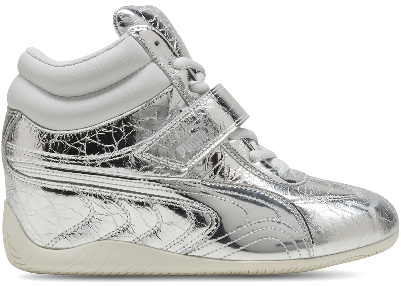 Puma Speedcat Wedge Luster Silver Vapor Gray - main view