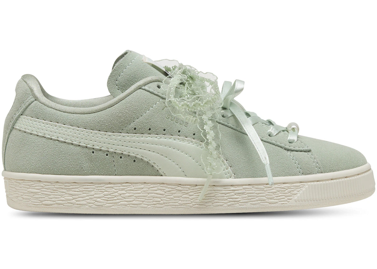 Puma Suede Bloom Soft Grass Sage Glow - main view