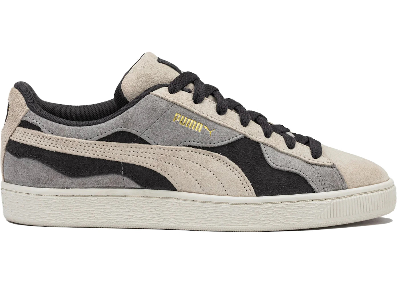 Puma Suede Camowave Shoe Palace Exclusive Gris Blanc