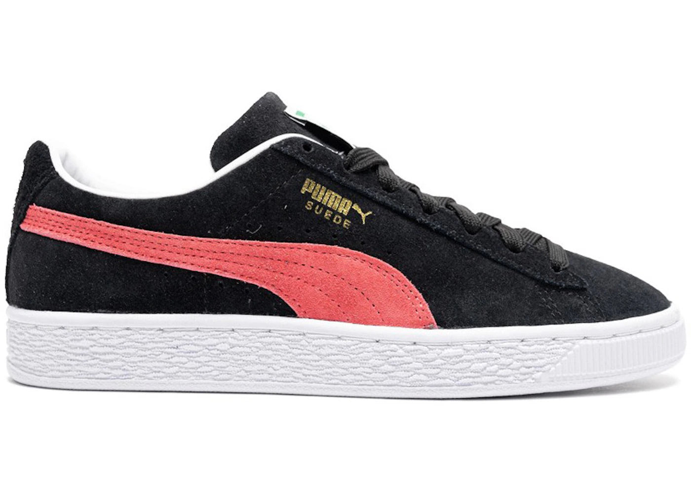 Puma Suede Classic 21 - Noir et rose paradis (Femme)