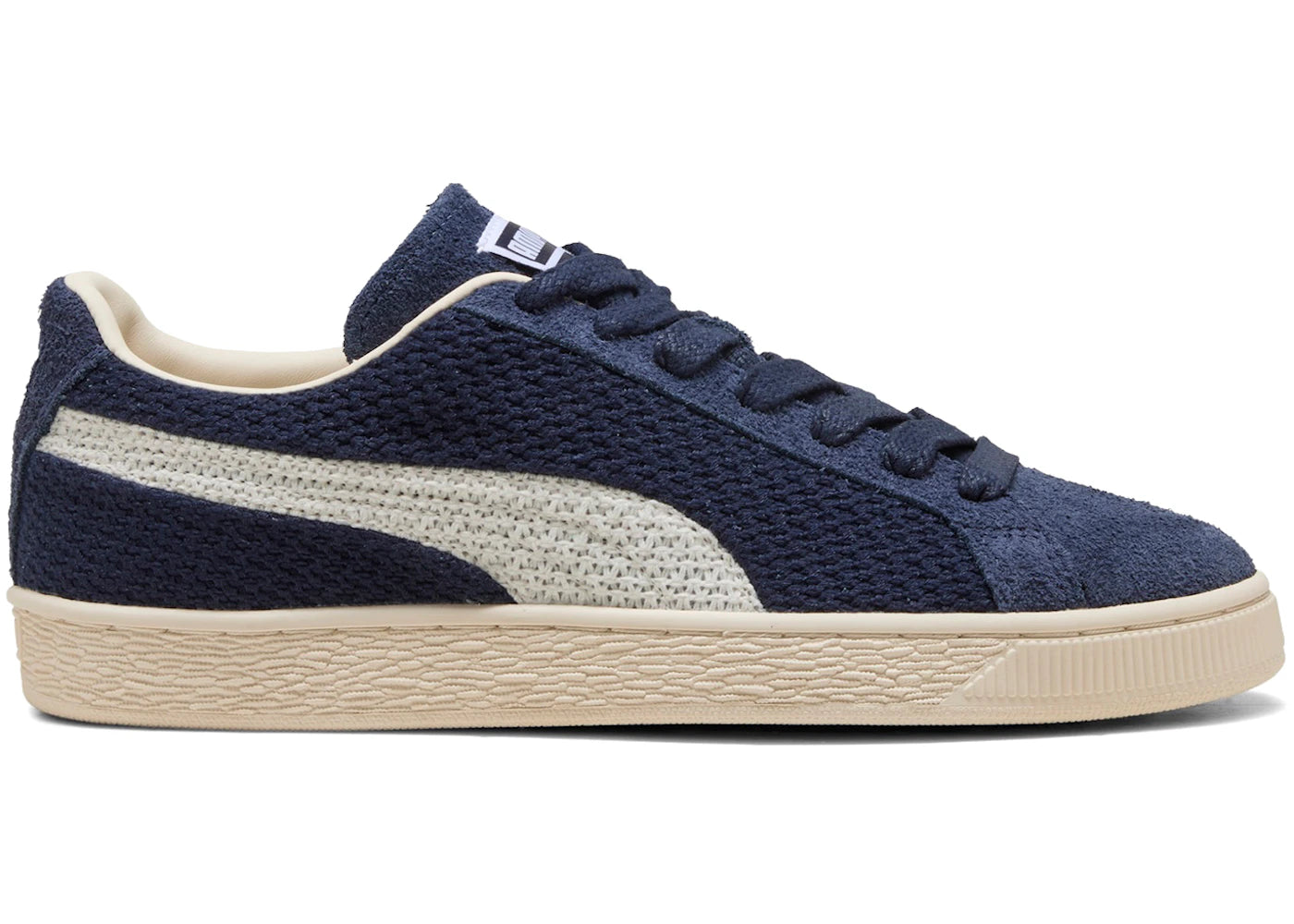 Puma Suede Crochet Navy White