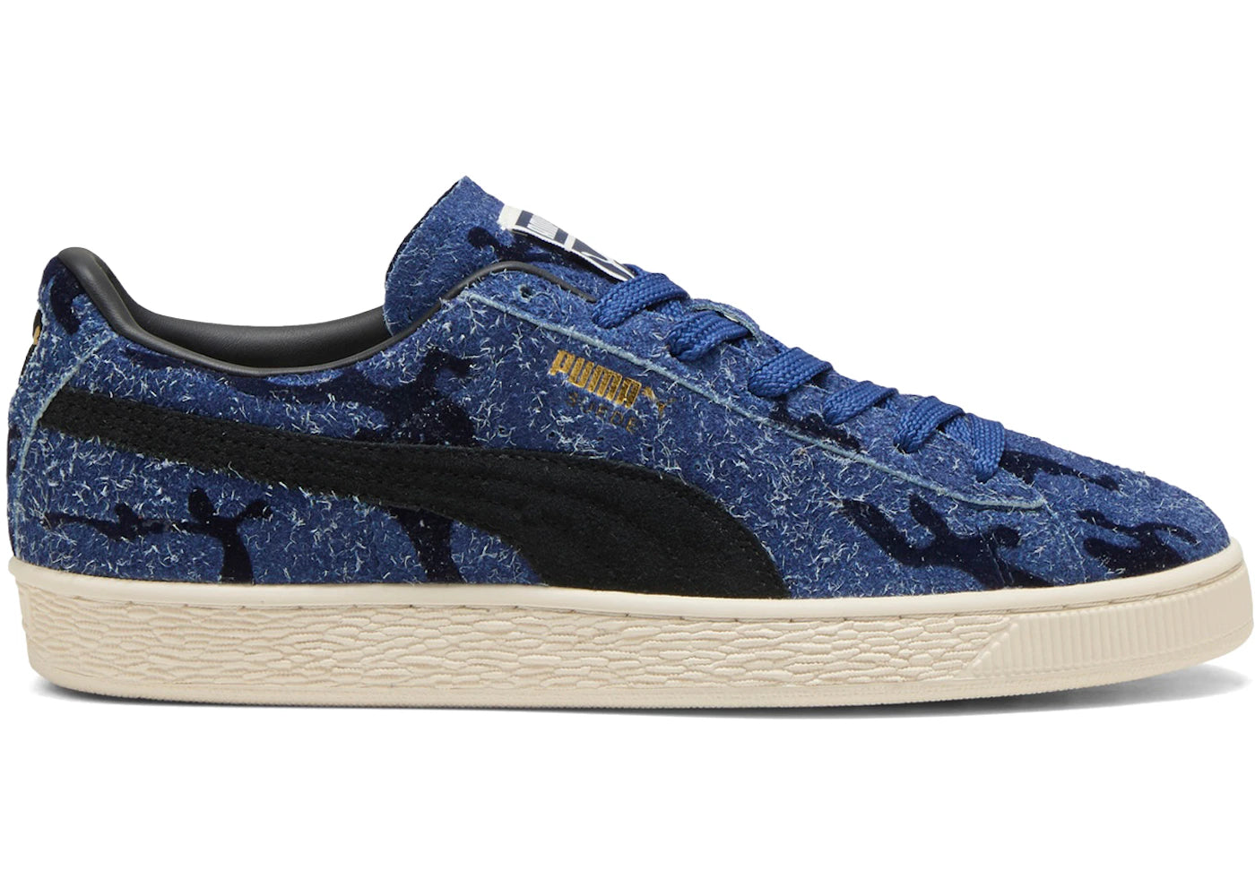 Puma Suede Flock Blue Jewel Club Navy
