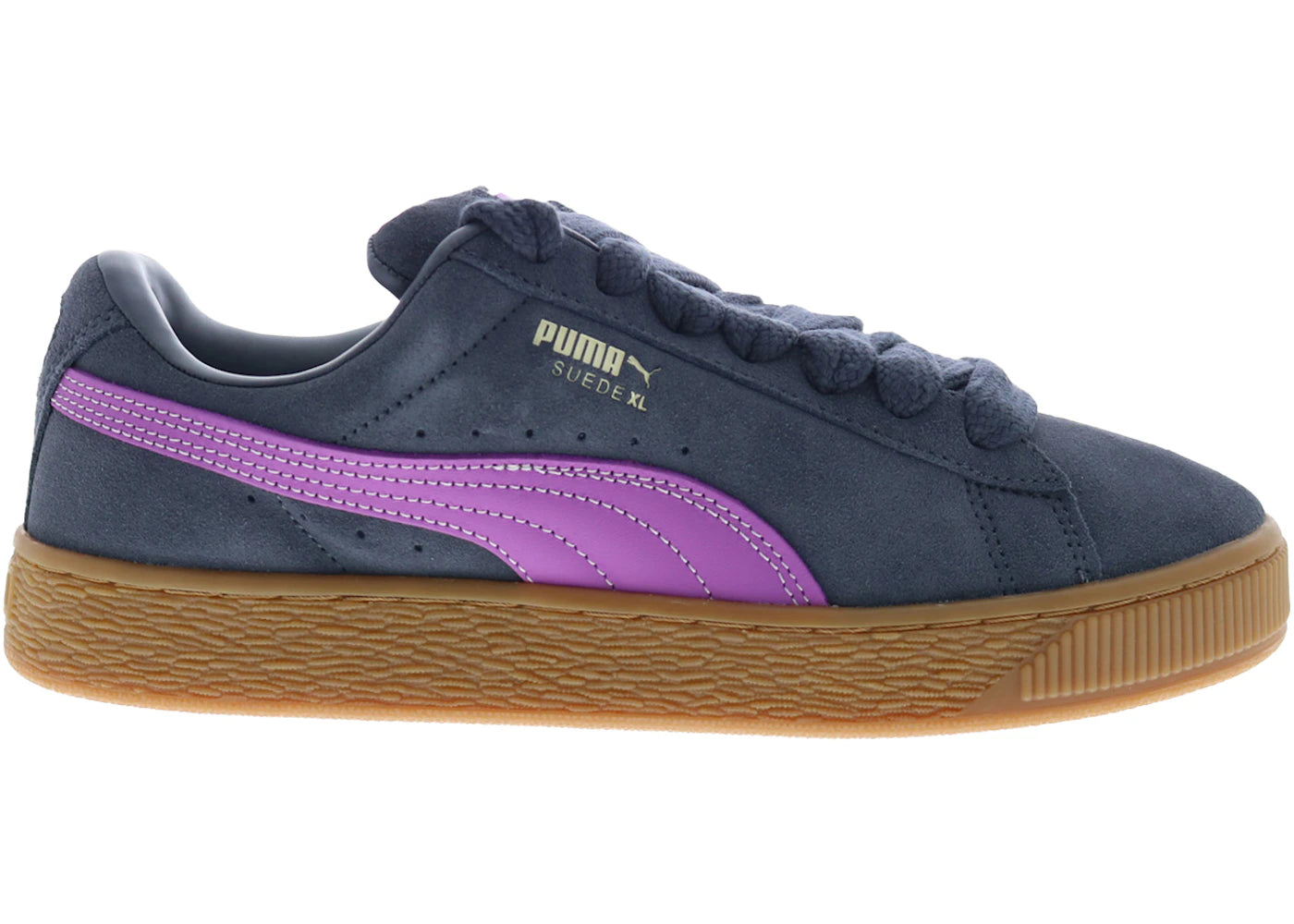 Puma Suede XL - Gris Galactique et Baie Sauvage (Femme)