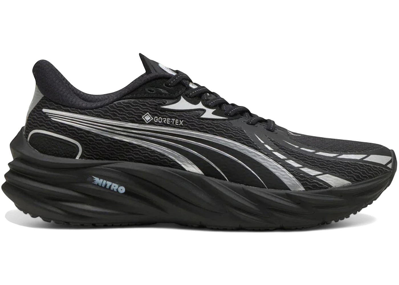 Puma Velocity Nitro 4 Gore-Tex-Black Silver