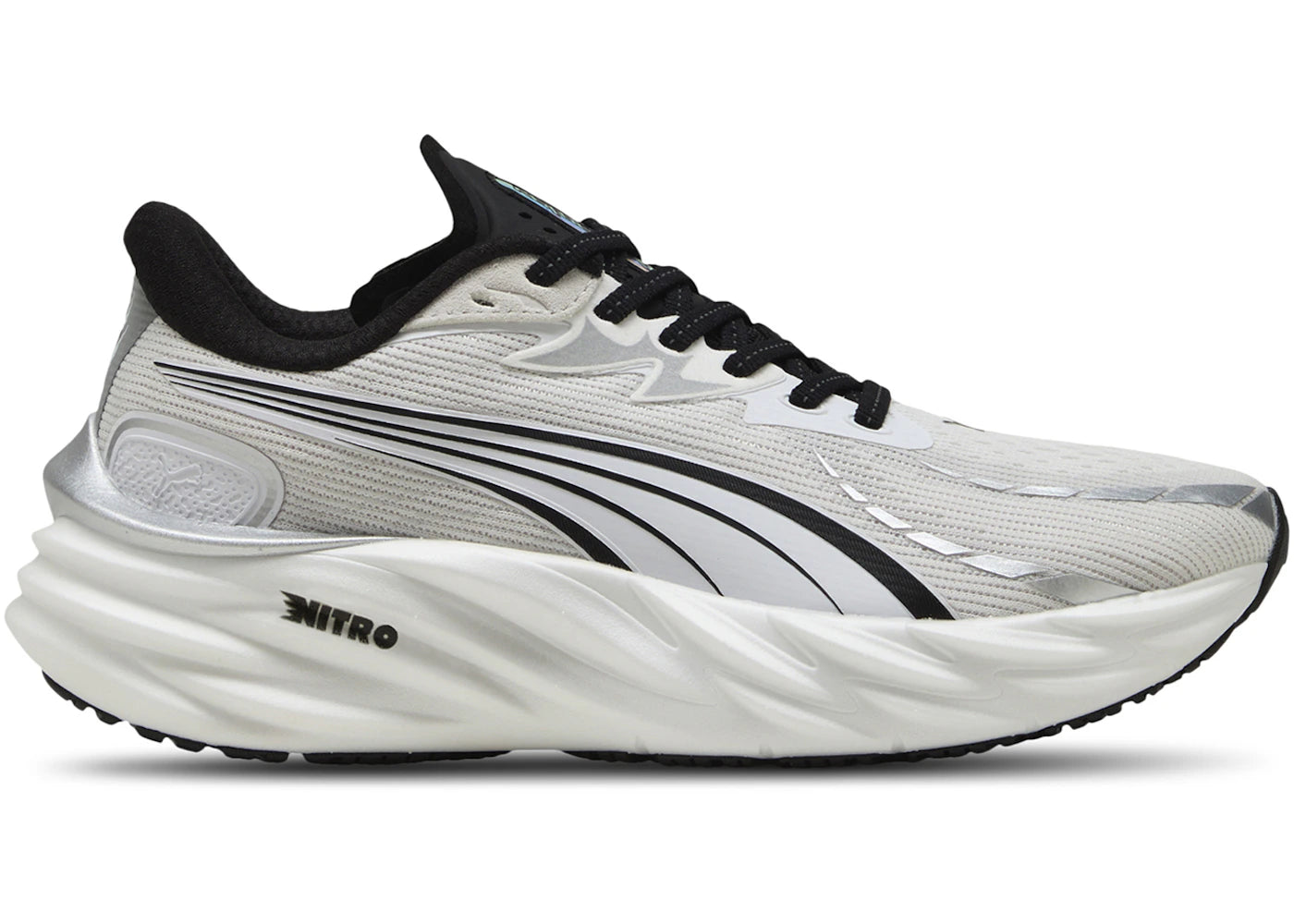 Puma Velocity Nitro 4 - Blanc Noir (Femme)