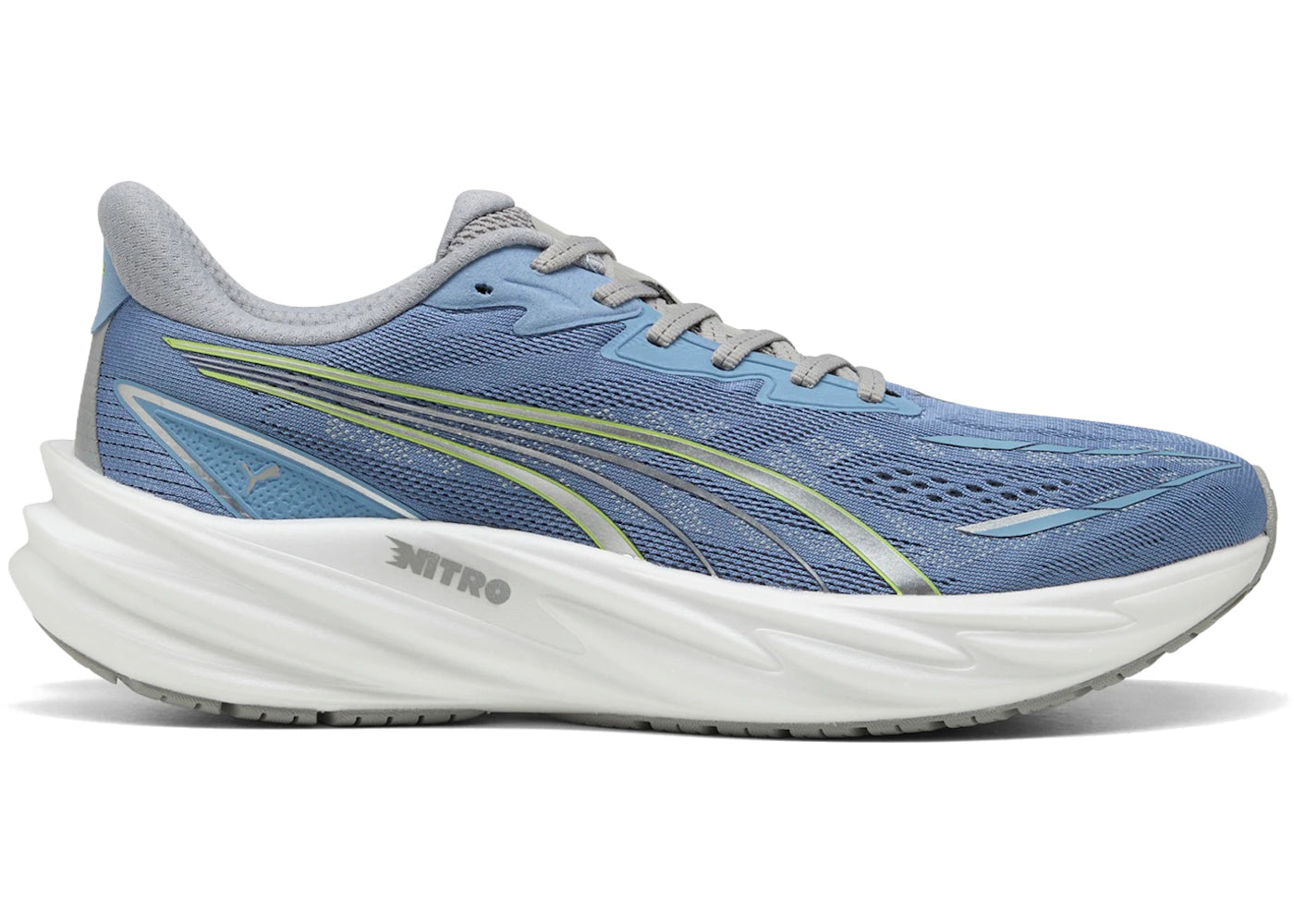 Puma Velocity Nitro 5 Zen Blue / Sunny Lime - main view