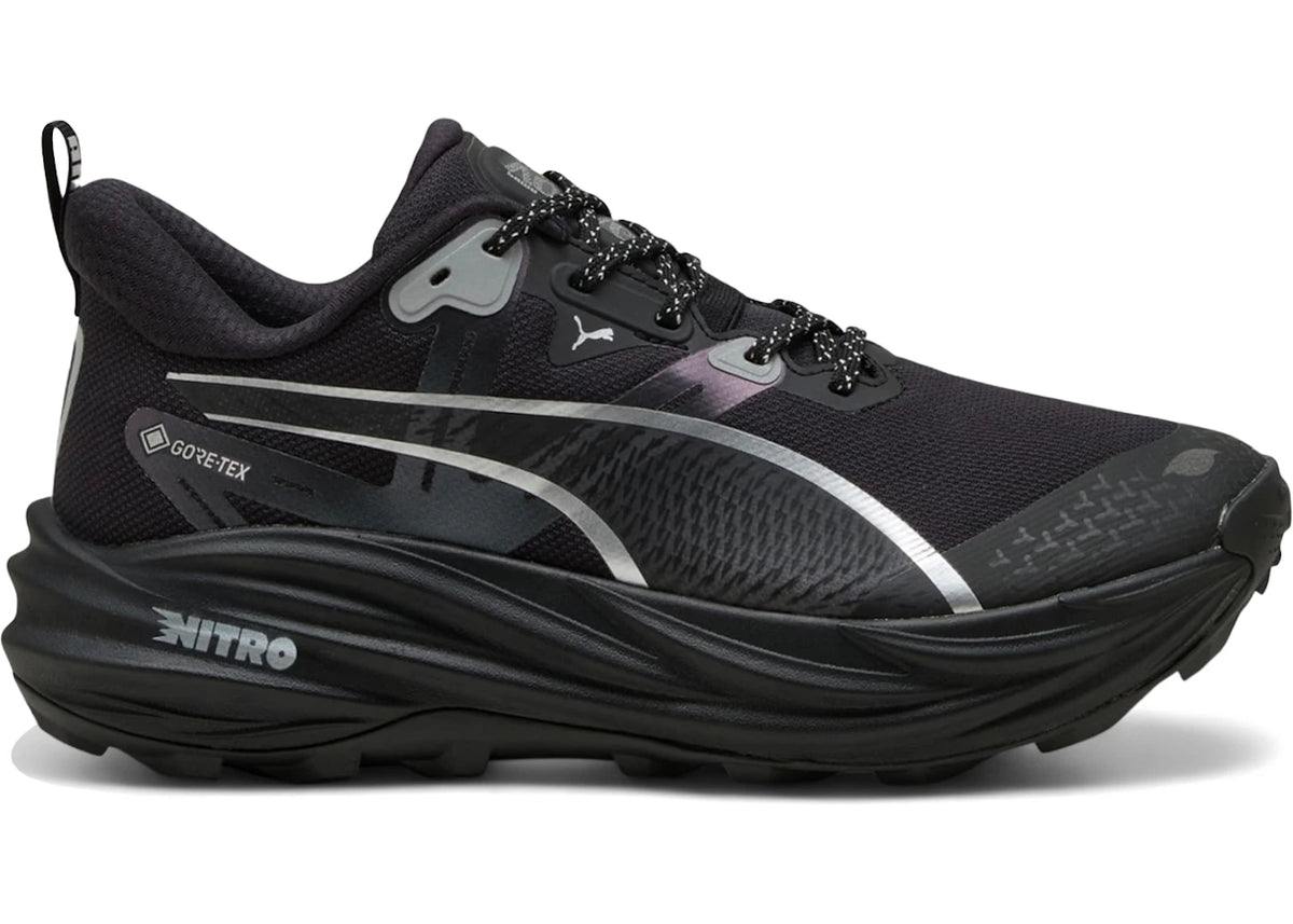 Puma Voyage Nitro 4 Gore-Tex Black Silver - main view